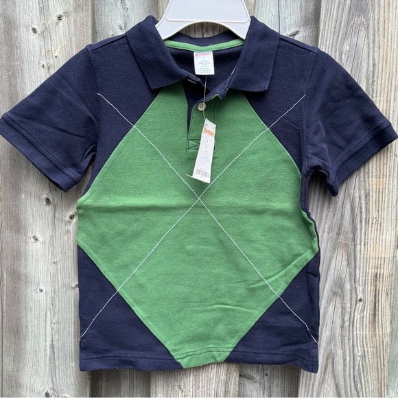 NWT Gymboree boy Polo Tee size 5T (100% Cotton) - Picture 1 of 3